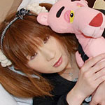 Cute Hiromi spied upon while stroking her newhalf cock