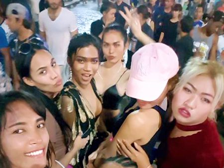 Khaosan Road Ladyboys